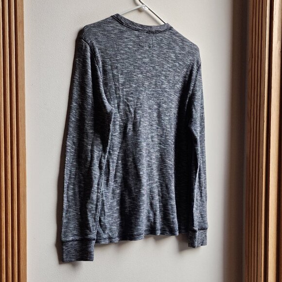 Express Gray Waffle Knit Jersey Size Medium - Picture 12 of 14